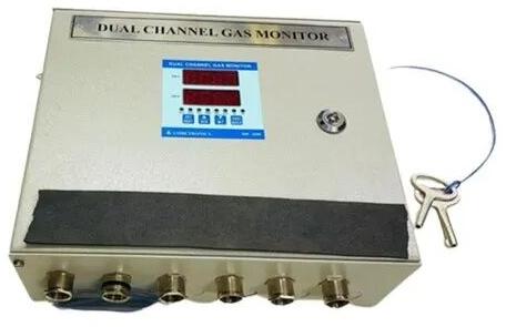 Fixed Dual Channel Gas Monitor, Voltage : 120 V