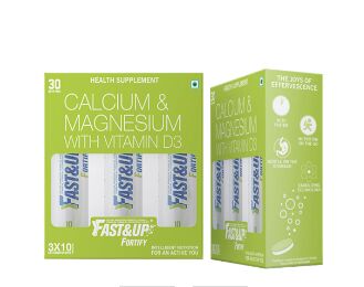 Fast&Up Fortify - Pack of 3 Tubes - Lime and Lemon Flavour