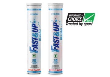 Fast&Up Reload - 2 Combo Pack - Berry, Citrus Flavour