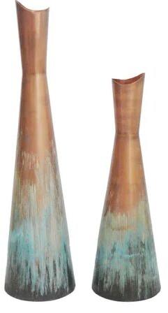 Metal Bottle Vase