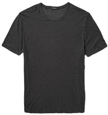 Round Neck Gray T Shirt