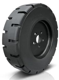 Lower Maintenance Solid Rubber Industrial Tire