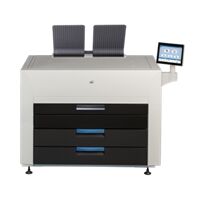 Multi-touch production color print system