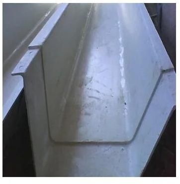 FRP Gutter, Color : Grey, Customized