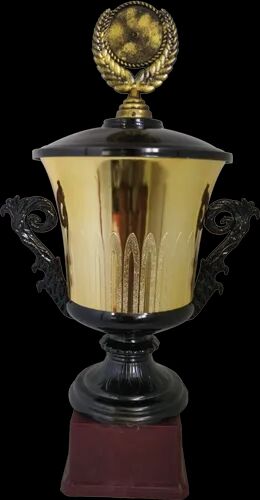 ABS Antique Sports Trophies Cup, Color : Golden Black