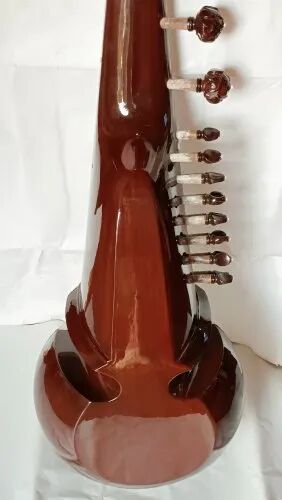 Wooden musical sarod