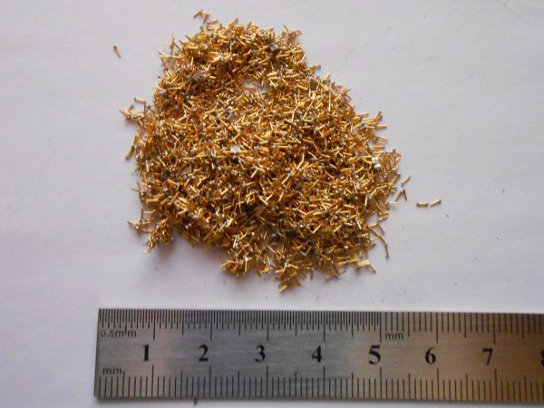 GOLD PLATED CPU PINS FOR SCRAP GOLD RECOVERY