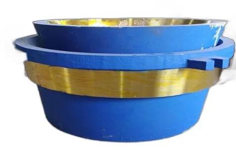 Paint Coated Cone Mantle, Hardness : 60 HRC