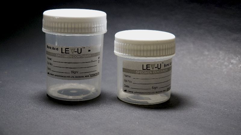 LEVRAM BORIC ACID urine container, Feature : Disposable, Durable