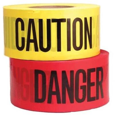 Caution Danger Tape