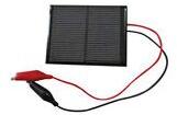 Solar Panel with 20'' Alligator Clip Leads