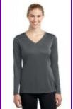 Long Sleeve PosiCharge Competitor V-Neck Tee