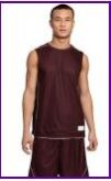 Mesh Reversible Sleeveless Tee
