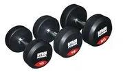 Rubber Coated Solid Dumbbell
