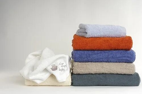 Hand Towels, Pattern : Plain
