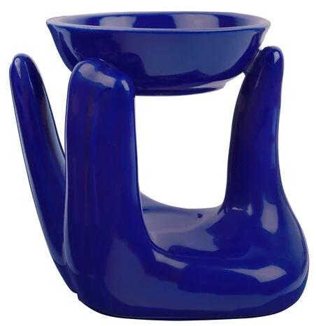 Ceramic Blue Hand Diffuser