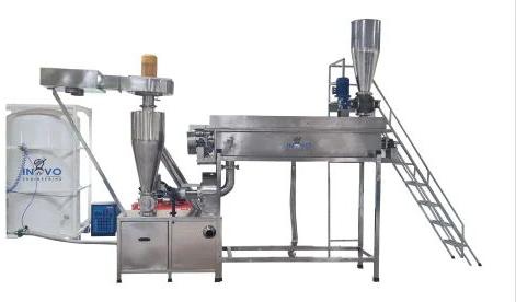 Stainless Steel Cryogenic Spice Grinding Machine, Power : 5 - 30