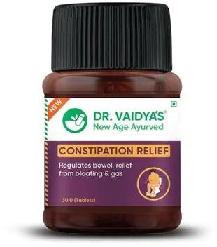 Ayurvedic Constipation Medicine Tablets, Packaging Type : Bottle