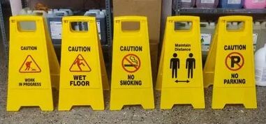 Caution Sign Boards