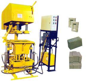 interlocking block making machine