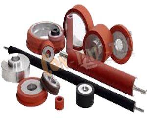 Silicone Rollers, Length : 50mm to 5500mm