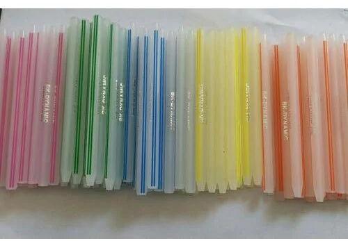 Plastic pen barrel, Color : MultiColor