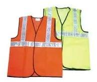 Polyester high visibility safety jacket, Size : All Sizes