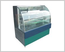 Stainless steel Refrigeration Display Counter, for Commercial, Voltage : 220 V