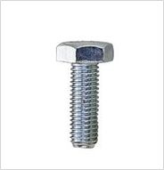 MS Hex Bolts, Grade : DIN 933, DIN 934