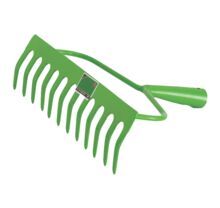 Garden Rake With Steel Handle