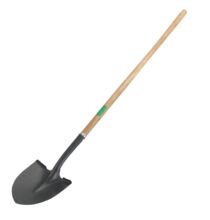 Round Pointed and Deep Round Metal Shovel