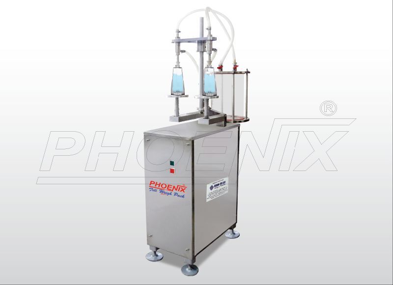 2 Head Vacuum Filling Machine