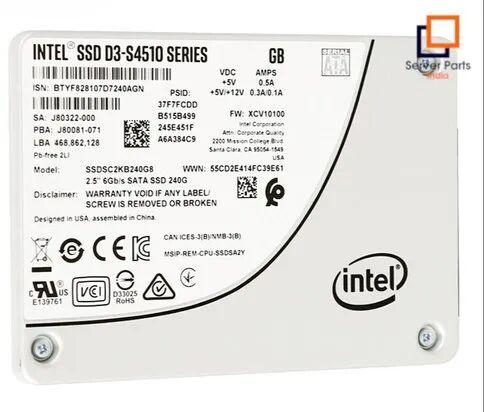 Metal Intel Hard Disk Drive, for Internal, Storage Capacity : 960GB