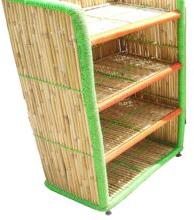 Bamboo/cane Ecowoodies Rack, Certification : ISI Certification
