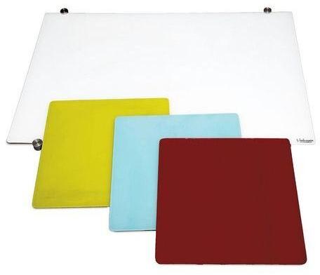Rectangular Glass Writing Boards, Color : White, Blue, Yellow, Maroon