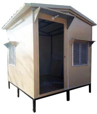 Portable Prefab Security Cabin, Feature : Easily Assembled, Eco Friendly