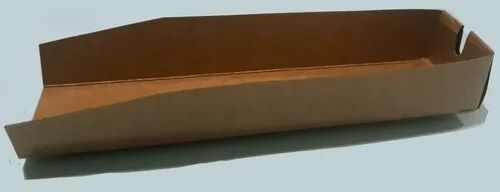 Cardboard Hot Dog Tray, Shape : Rectangular