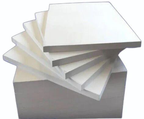 White Rectangle Ceramic Fiber Board, Size : 1000 mm x 500 mm
