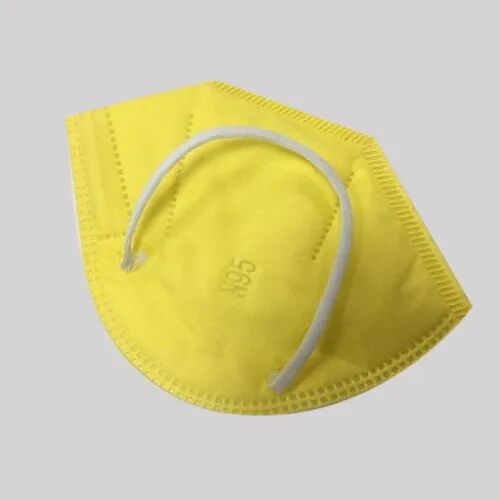 Non Woven Face Mask, for Anti Pollution, Color : Yellow