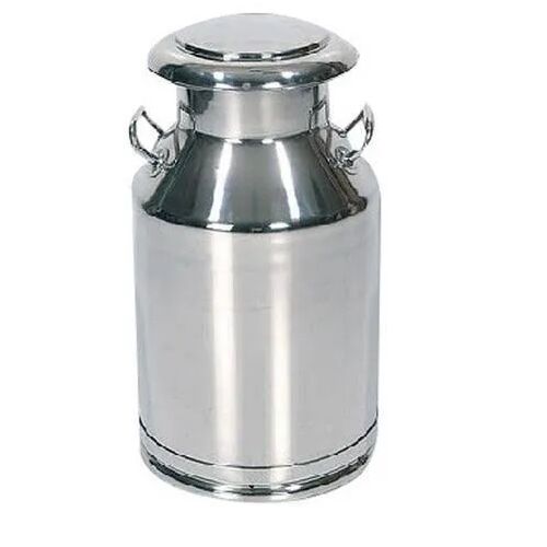 Stainless Steel Milk Can, Color : Grey