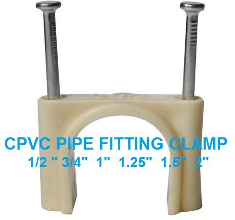 CPVC Pipe Fitting Nail Clamp