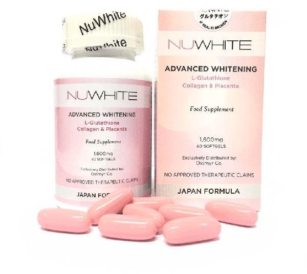 Nuwhite Advanced Whitening L-Glutathione Collagen & Placenta IN 1050
