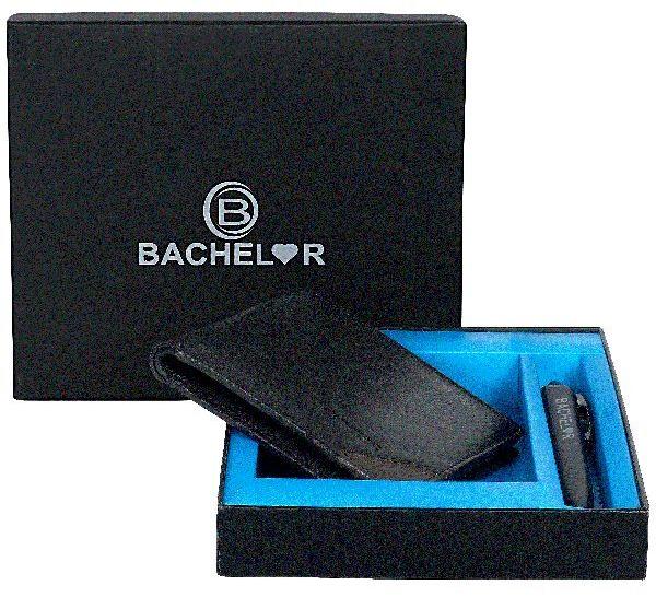 BACHELOR LEATHER men wallet, Gender : MALE