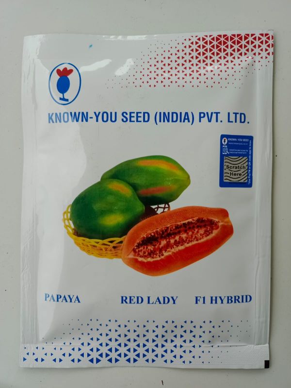 Red lady papaya seeds, for Agriculture, Purity : 100 % Pure