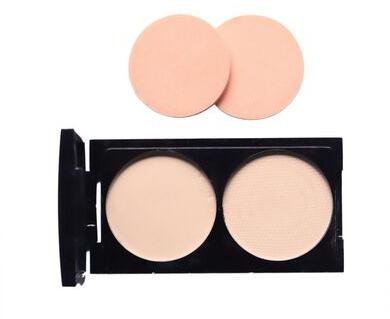 Eyeflaxs Colorpick Waterproof Compact Powder (Natural And Sparkle)