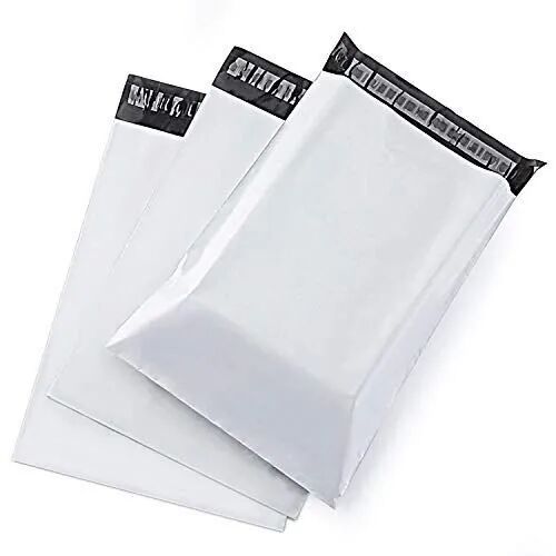 LDPE Plain Online Courier Bags, Size : 12x16x17 inch