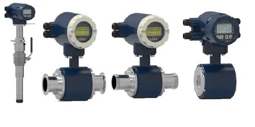 Stainless Steel Electromagnetic Flow Meters, Voltage : Power: 60-265 VAC, 24 VDC, 3.6 V Lithium Battery