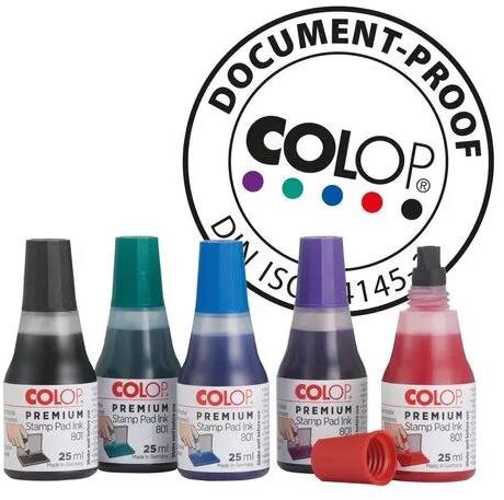 Plastic Colop Refilling Ink, for Office