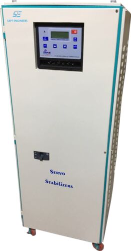 Air Cooled Servo Voltage Stabilizer, Power Capacity :  1-Phase – 1kVA – 35kVA