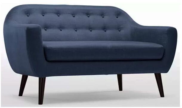Two seater sofa, Color : Blue